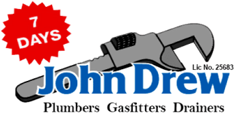 john drew plumbing logo