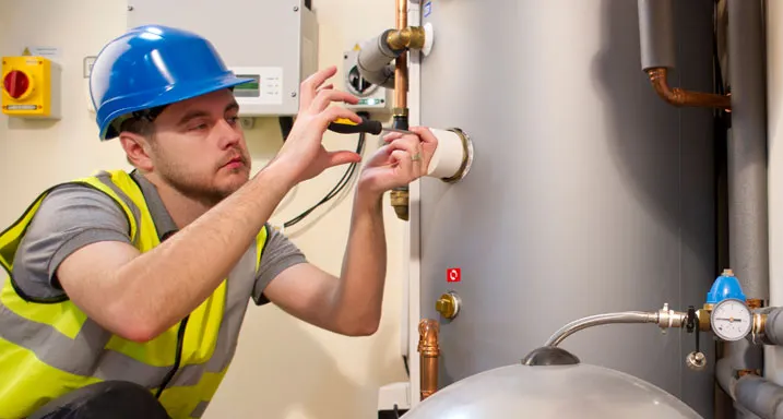 hot water system intsallation